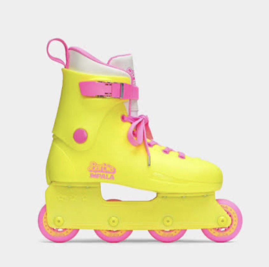 Impala Lightspeed Inline Skates (Size. 11) - Barbie Yellow
