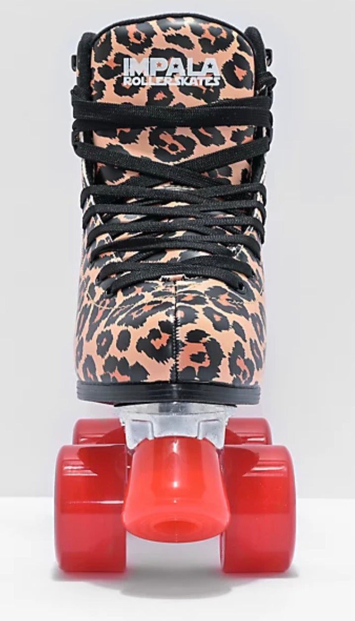 Impala Quad Roller Skate (Size 6) - Leopard