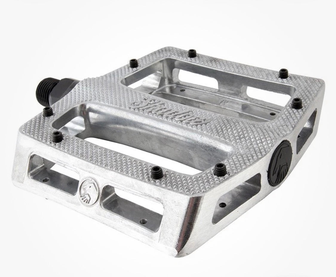 The Shadow Conspiracy Metal Pedals Sealed 9/16" Silver