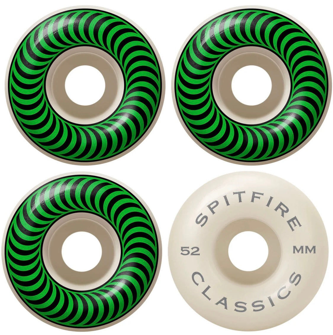 Spitfire F4 99 Camo Classic 52mm Wheels (4)