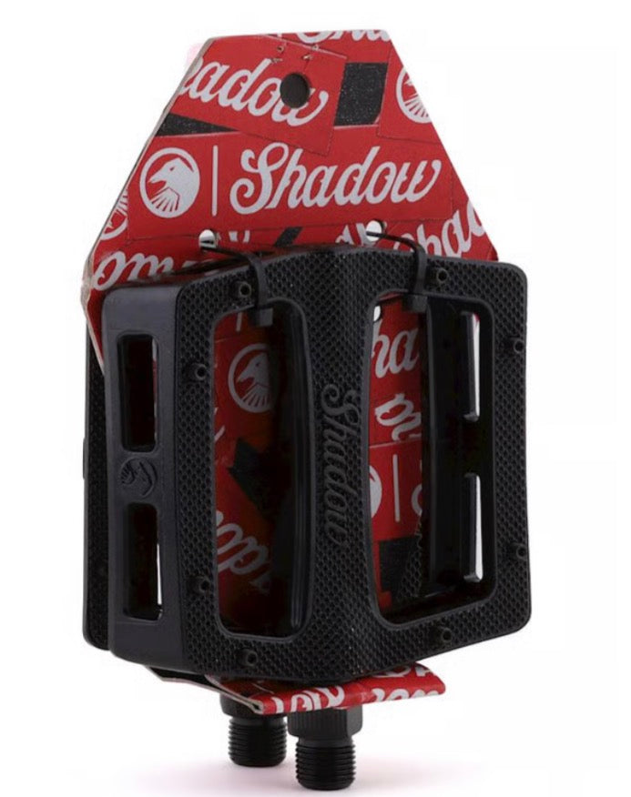 The Shadow Conspiracy Metal Pedals Sealed 9/16" Black