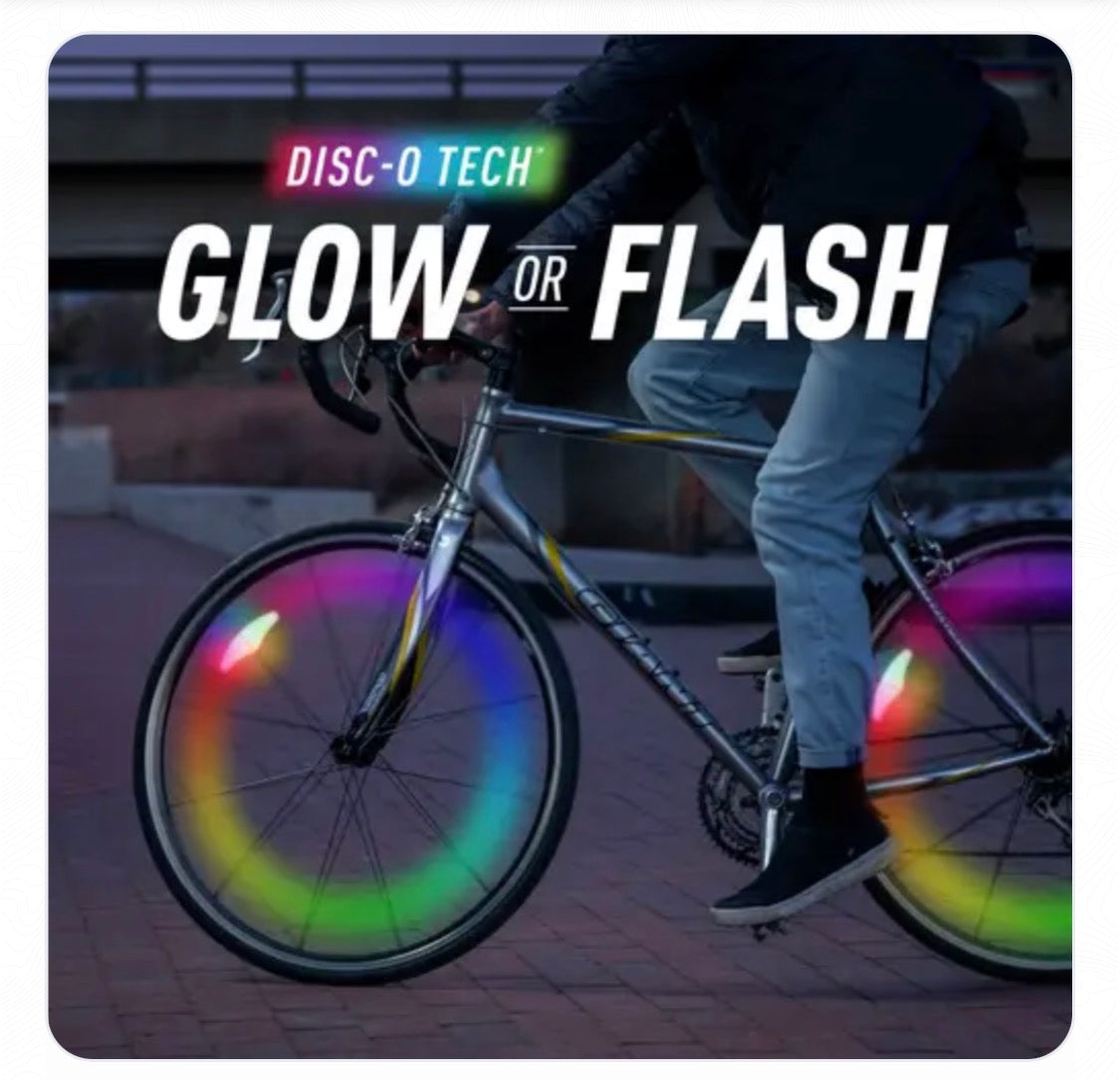 Light Nite Ize Spoke Lit Disc-O Tech Rechargeable LED PK/YL