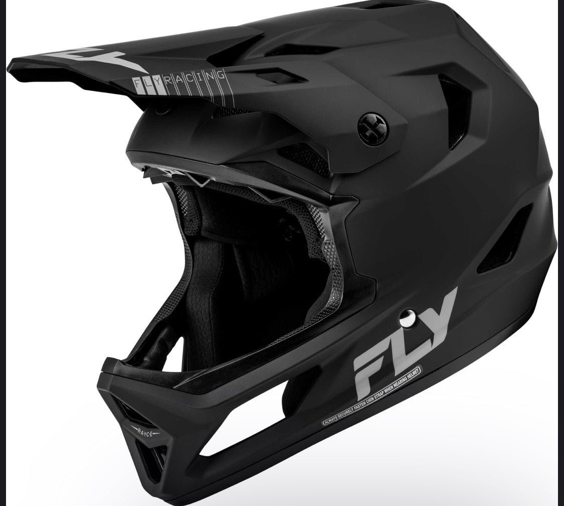 Fly Racing Rayce Helmet Matte Black XL