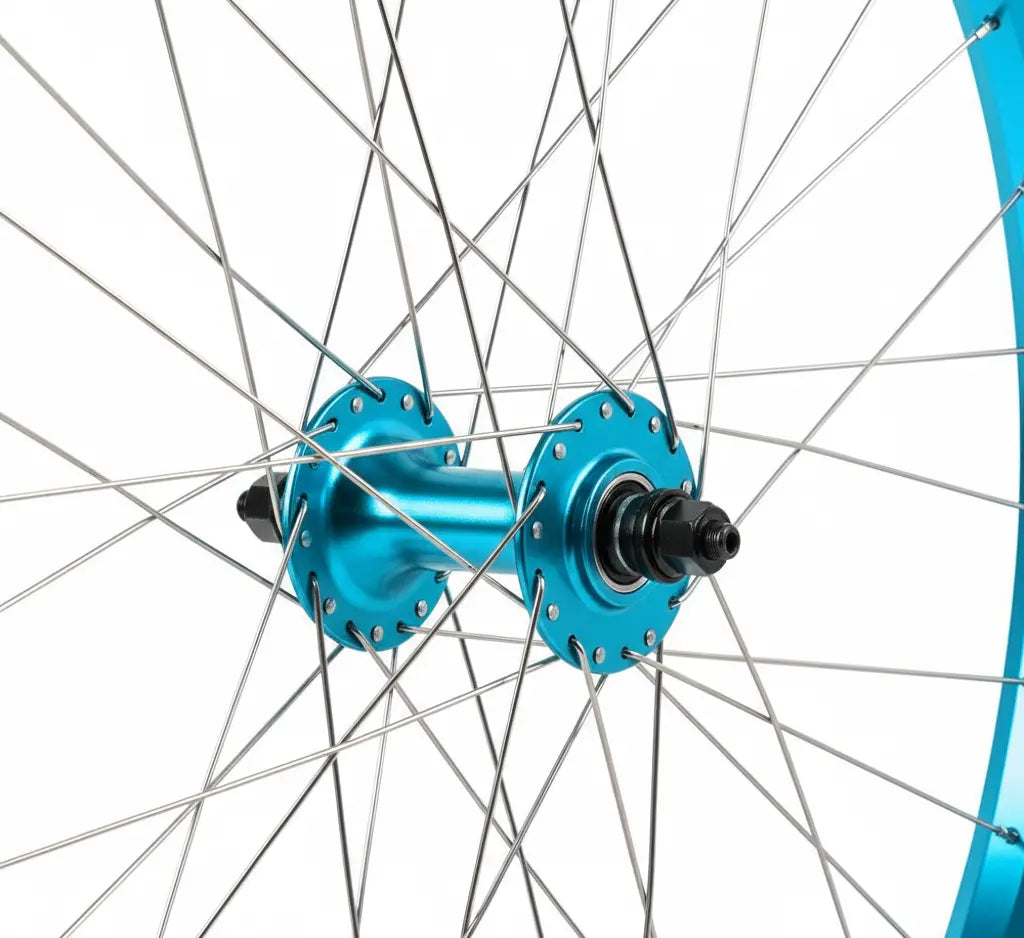 Haro Legends 26" Rear Wheel 3/8" - Teal Haro Legends