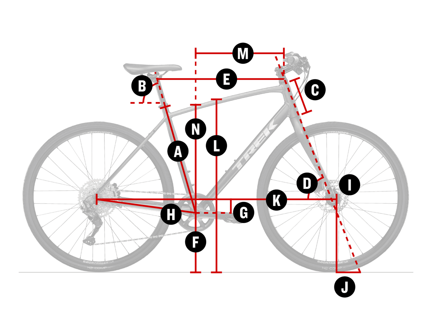 Trek FX 3 Disc XXL/25" Rage Red Trek Bicycle Corporation