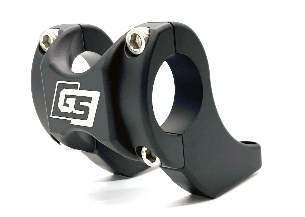 GritShift Direct Mount Stem Riser for EBikes (2" Rise) - Black