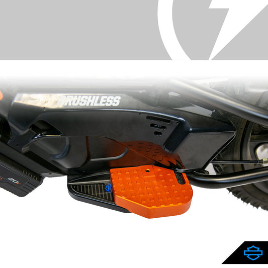 Stacyc Extended Footrest Orange Anodized