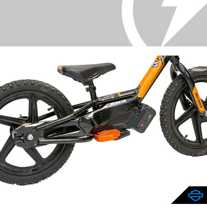 Stacyc Extended Footrest Orange Anodized