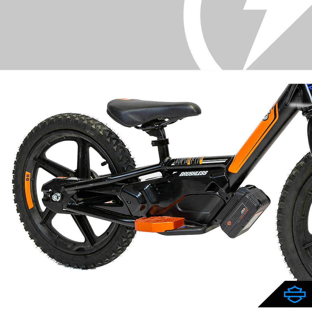 Stacyc Extended Footrest Orange Anodized