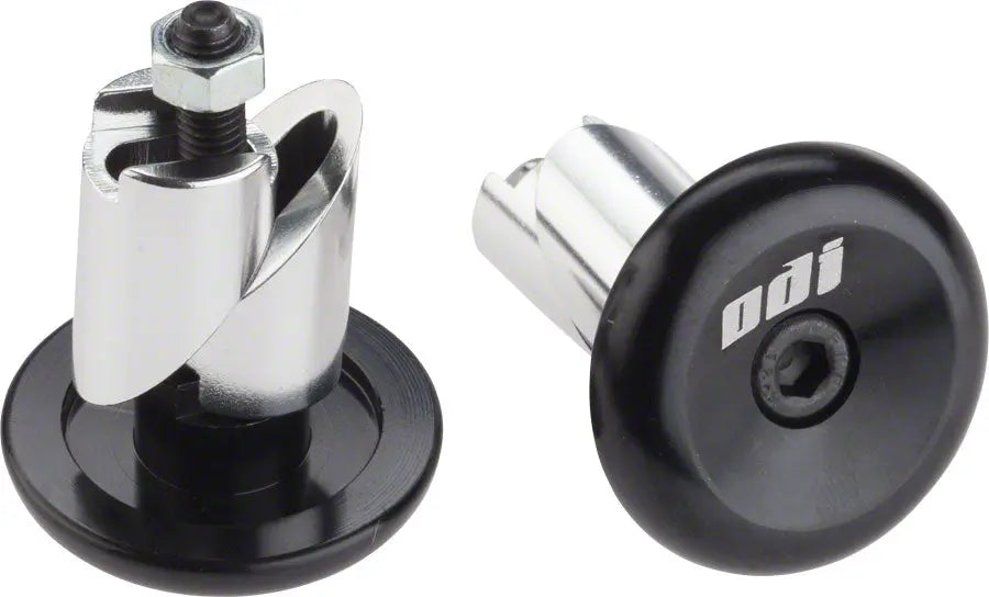 ODI Aluminum Bar Ends Pair Black BIKEFACTORY Hawaii
