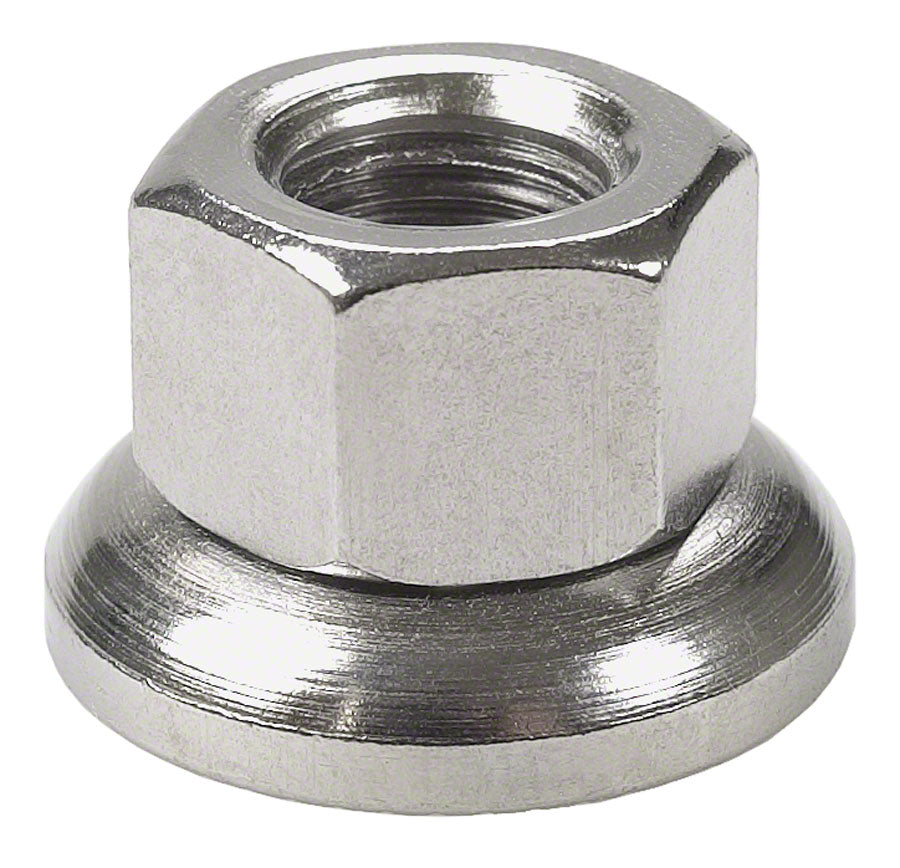 Problem Solvers 9 x 1mm Front Axle Nut w/ Rotating Washer Each BIKEFACTORY Hawaii
