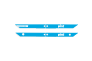 Onewheel Rail Guards Pint Hot Blue BIKEFACTORY Hawaii