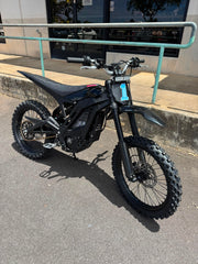 E RIDE PRO - PRO SR W/Fatty 19"/18" Electric Dirtbike "Long Seat" Vanguard's Edition