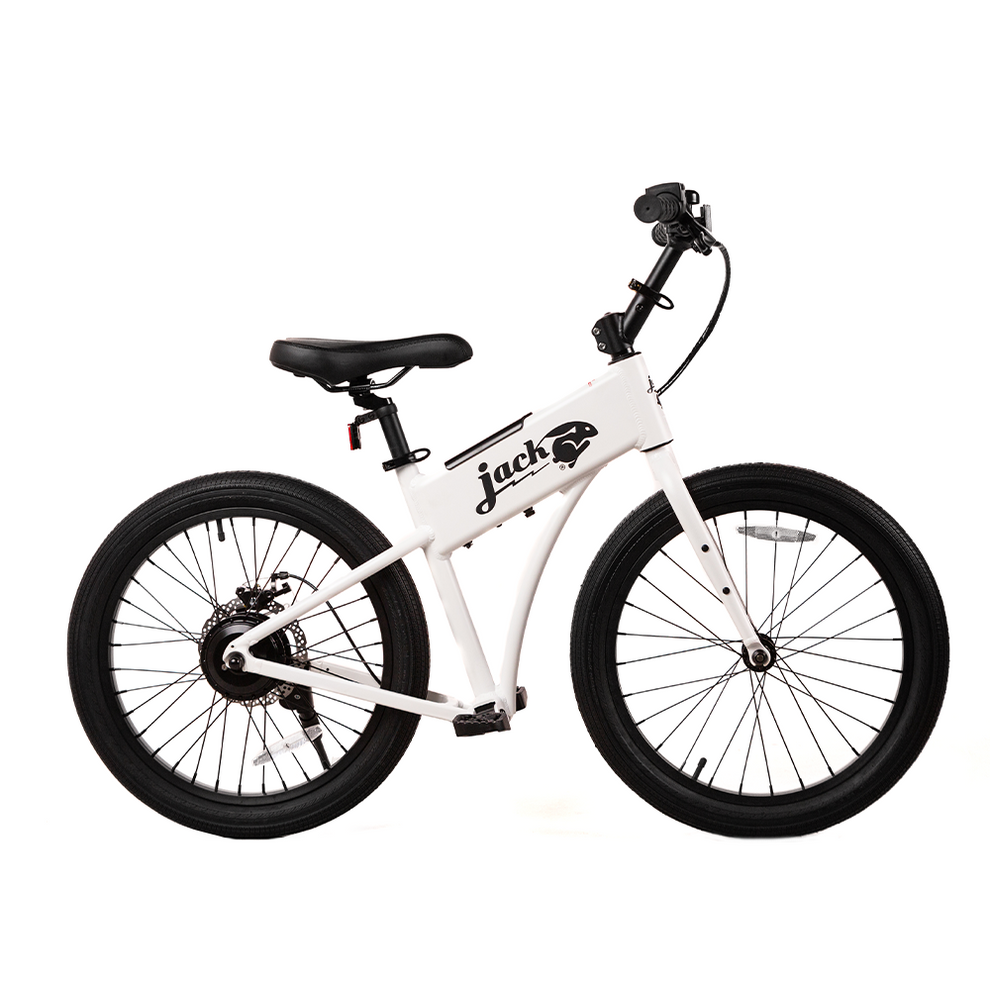 JackRabbit OG 2 20" Ebike White JACKRABBIT