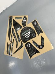 Orange Juice Customs E Ride Pro Graphics Kit - Tiffany Blue/Black