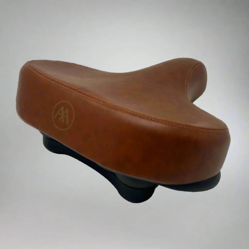 Aima Factory Aima Tan Comfort Saddle - BIKEFACTORY HAWAII