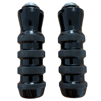 FLP SUPER73 "SHORTY PEGS" - Black Powder Coat