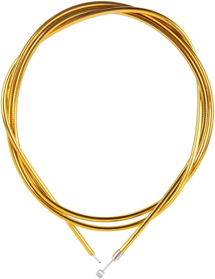 Black Ops DefendR Lined Brake Cable (1.5mm) - Chrome Gold