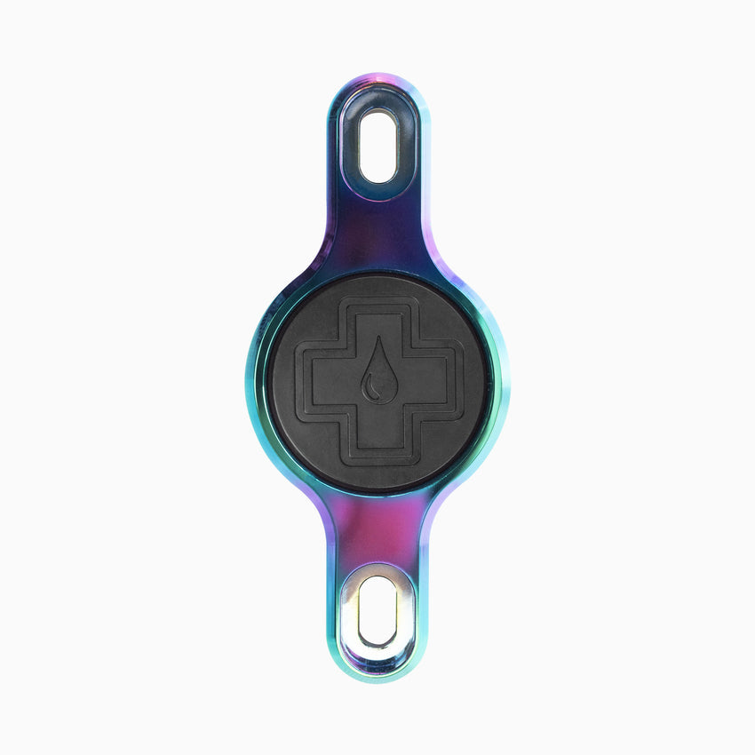 Muc-Off Secure Tag Holder 2.0 - Iridescent