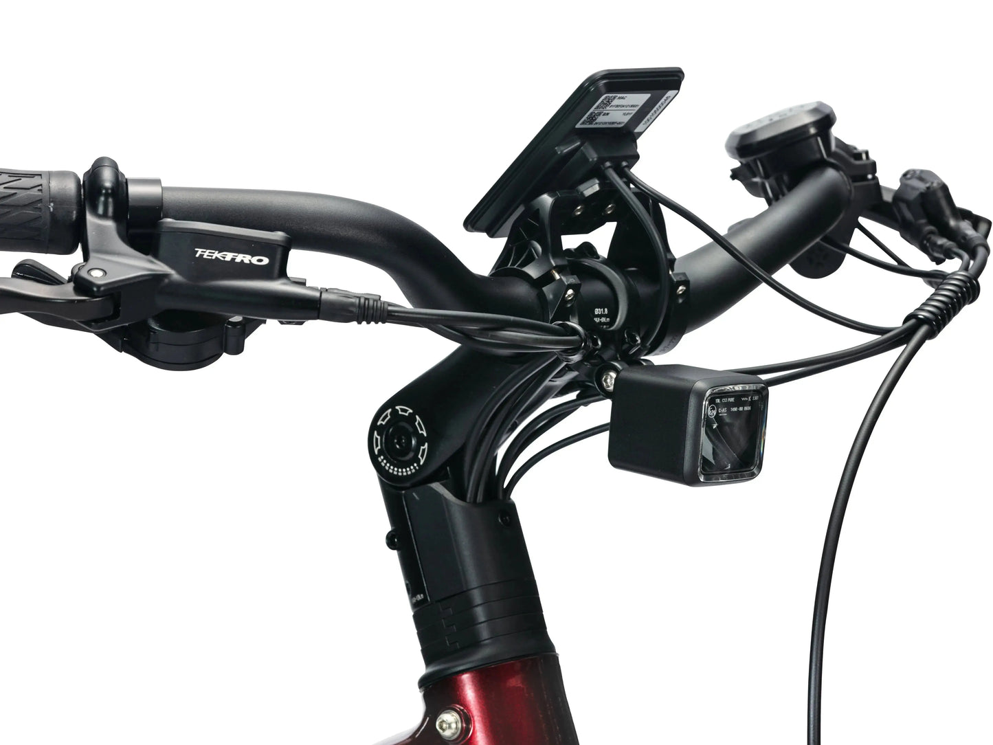 Troxus Trax Plus Commuter 27.5" 500W/15 (M) - Metallic Red E-Bike Troxus