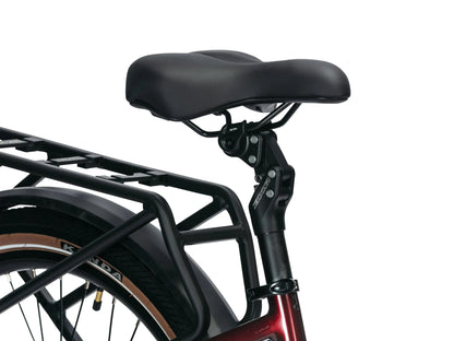 Troxus Trax Plus Commuter 27.5" 500W/15 (M) - Metallic Red E-Bike Troxus