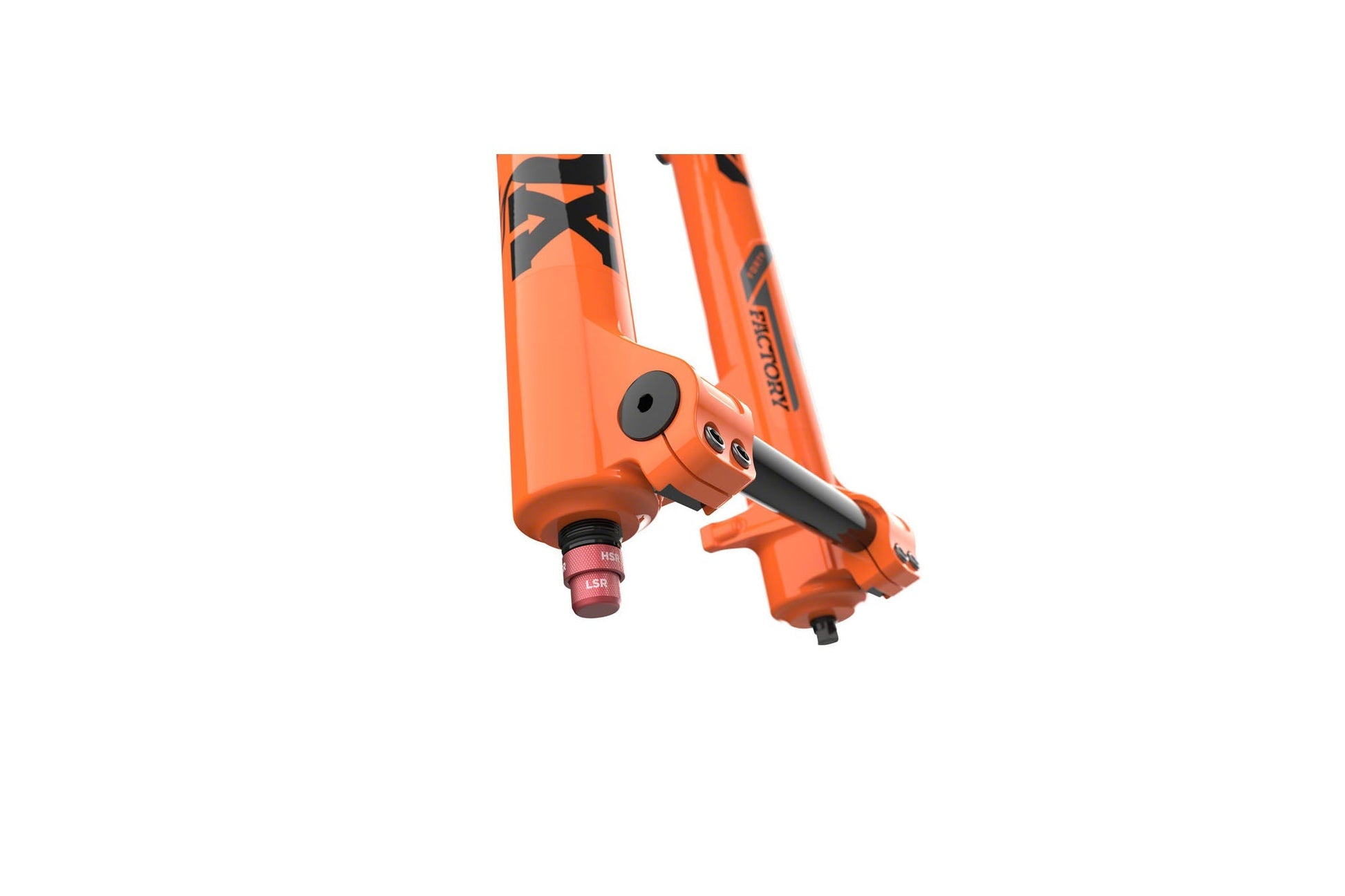 Fox 27.5" Factory Series, FLOAT 40, GRIP2 Fork 203mm Gloss Orange Ride Fox