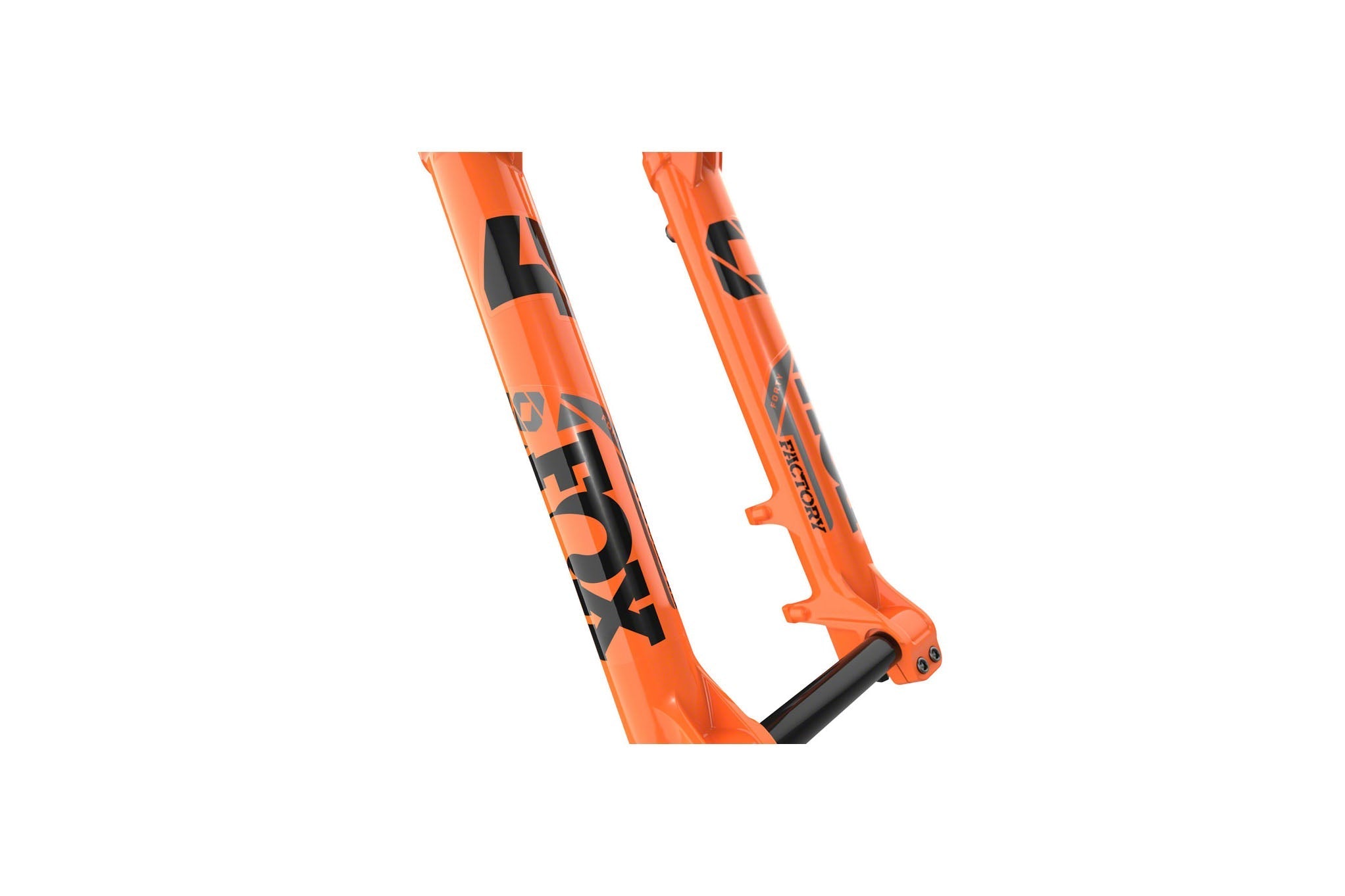 Fox 27.5" Factory Series, FLOAT 40, GRIP2 Fork 203mm Gloss Orange Ride Fox