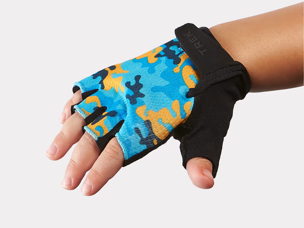 Trek Kids' Unisex Bike Glove - Blue Trek Bicycle Corporation