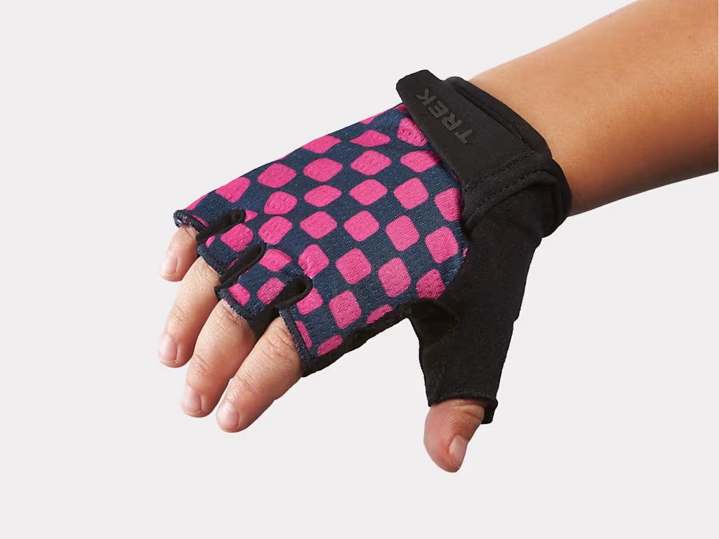 Trek Kids' Unisex Bike Glove - Pink BIKEFACTORY Hawaii