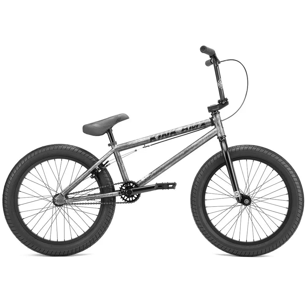 Kink Curb 20" Complete Matte Brushed Silver Kink BMX