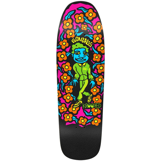 Krooked Mark Gonzales Sweatpants Gonz Blacklight 9.81" Skateboard Deck