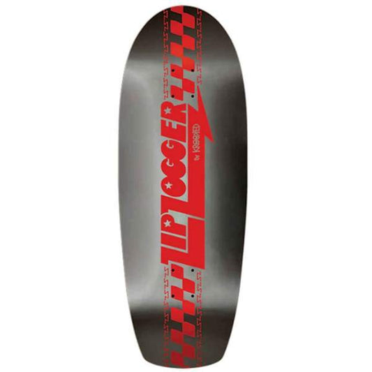 Krooked Zip Zogger Black Foil 10.75"x30" Skateboard Deck