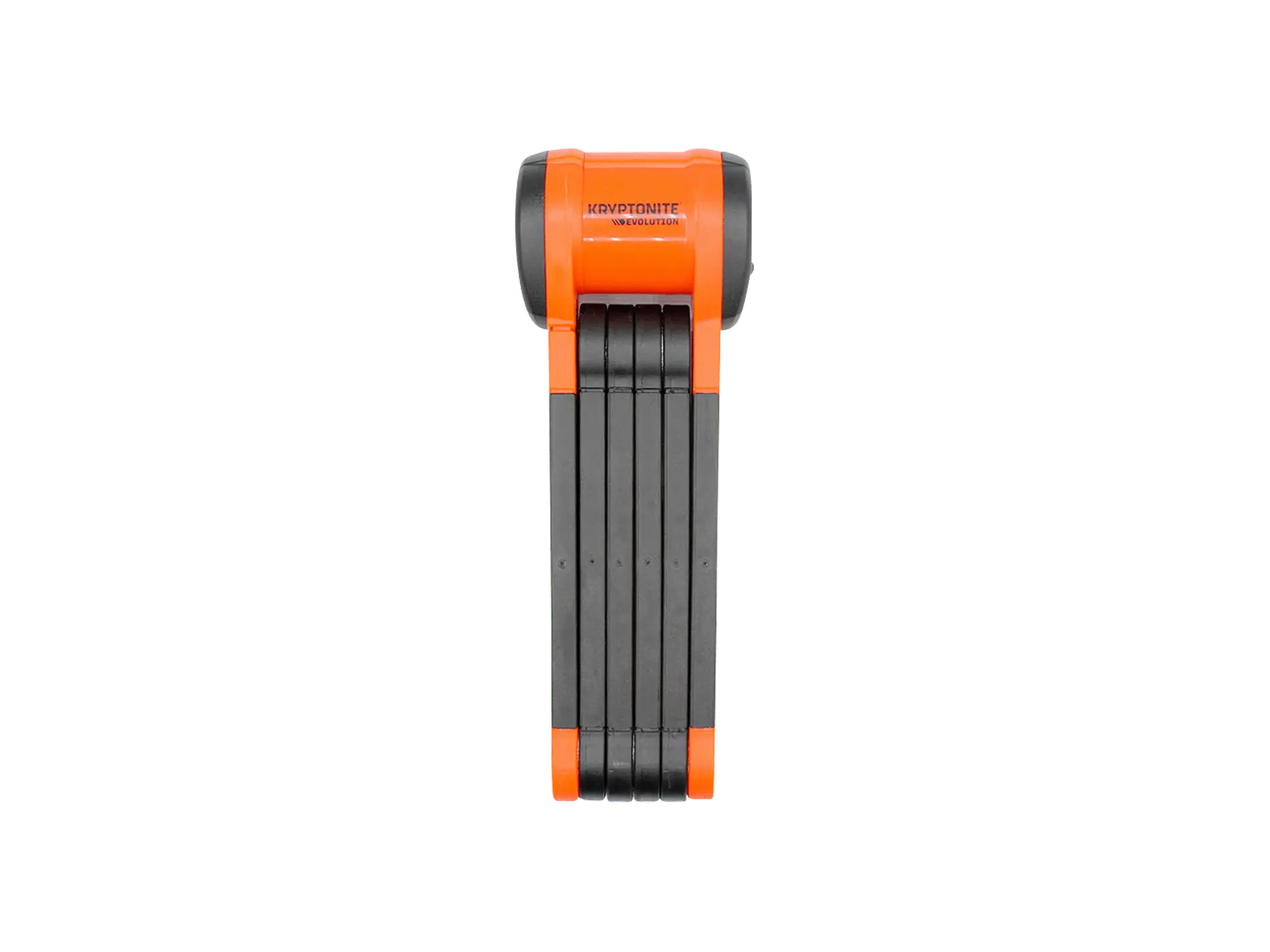 Kryptonite Evolution 790 Folding Lock - 90cm, Keyed, w/Bracket, Black/Orange Kryptonite