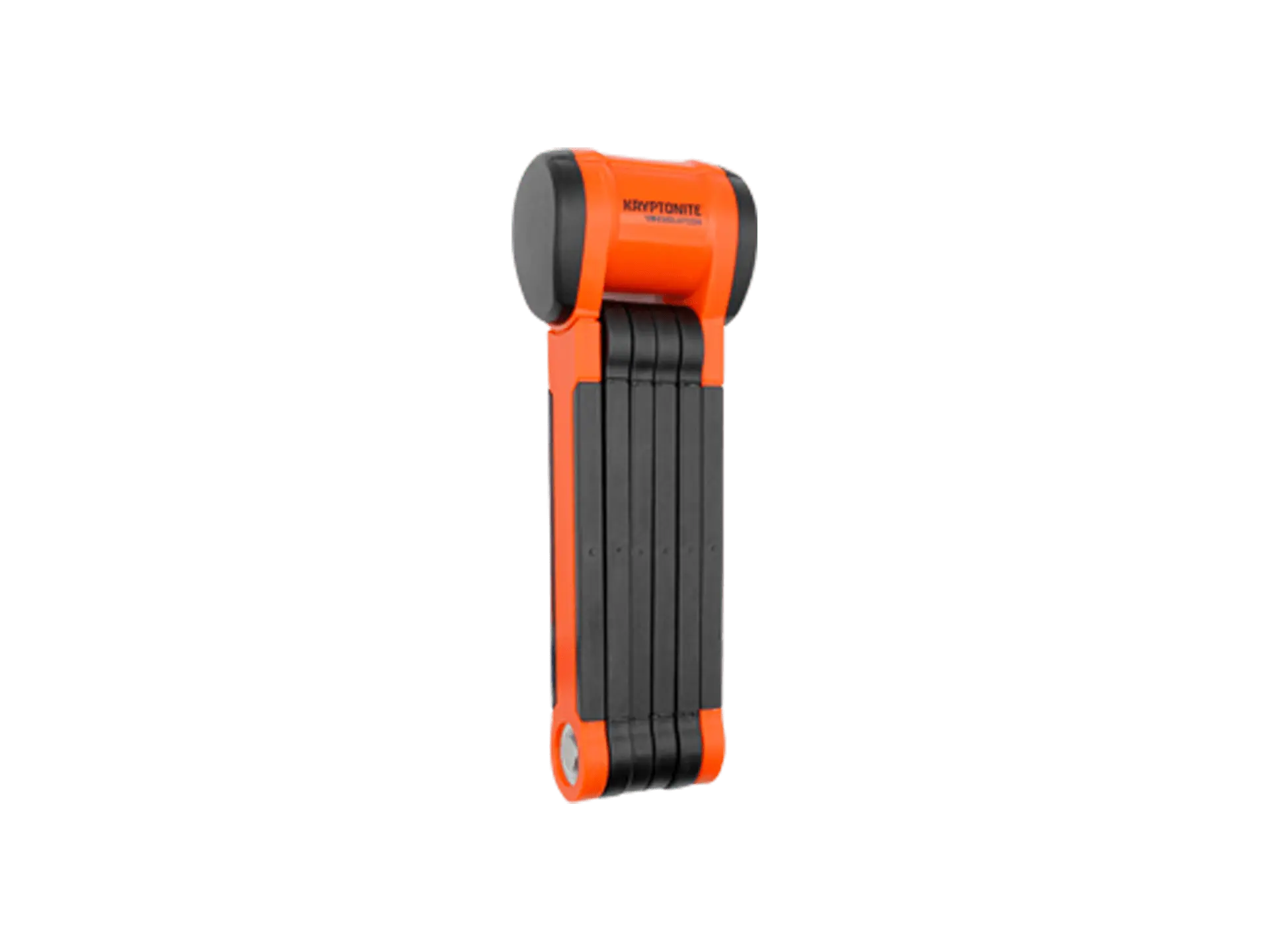 Kryptonite Evolution 790 Folding Lock - 90cm, Keyed, w/Bracket, Black/Orange Kryptonite