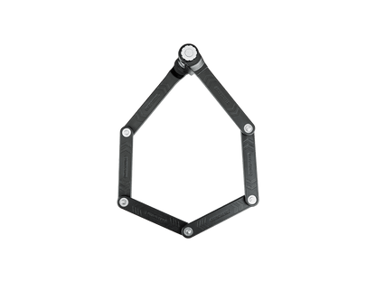 Kryptonite Keeper 585 Combo Folding Lock 3mm x 85cm (33.5") Black