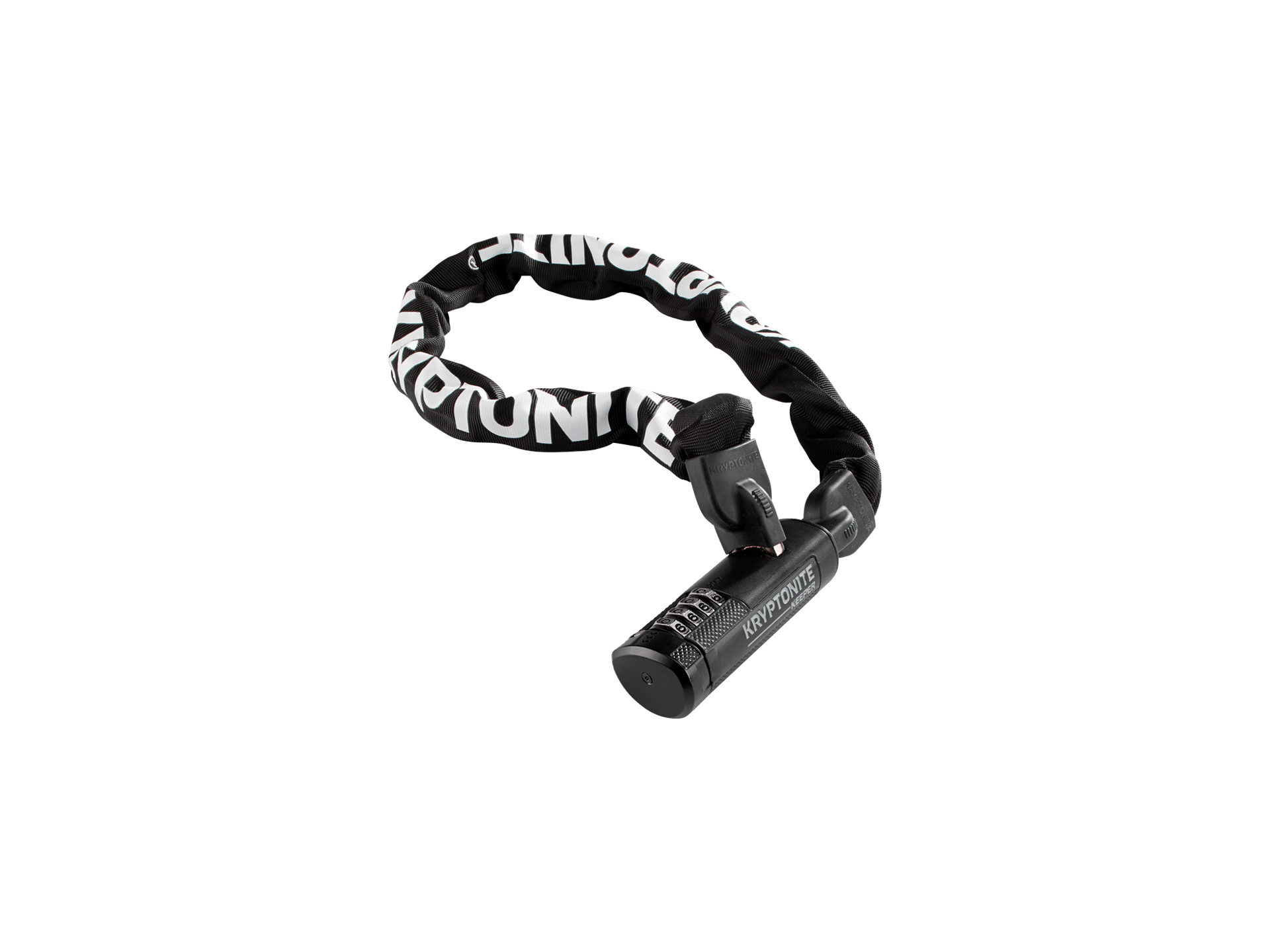 Kryptonite Keeper 790 Chain Lock with Combination: 2.95' (90cm) Black