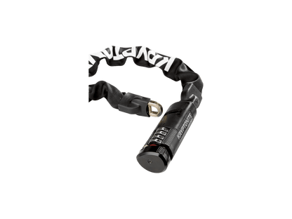 Kryptonite Keeper 712 Combo Integrated Chain Lock 7mm x 120cm (47.2") Black