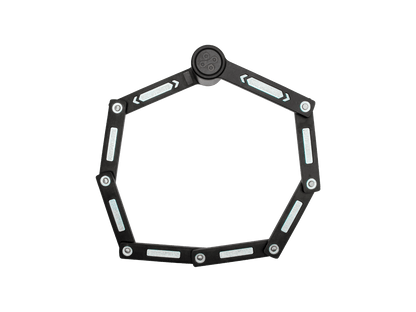 Kryptonite Keeper Mini Folding Lock 22.86cm x 2.25cm Black
