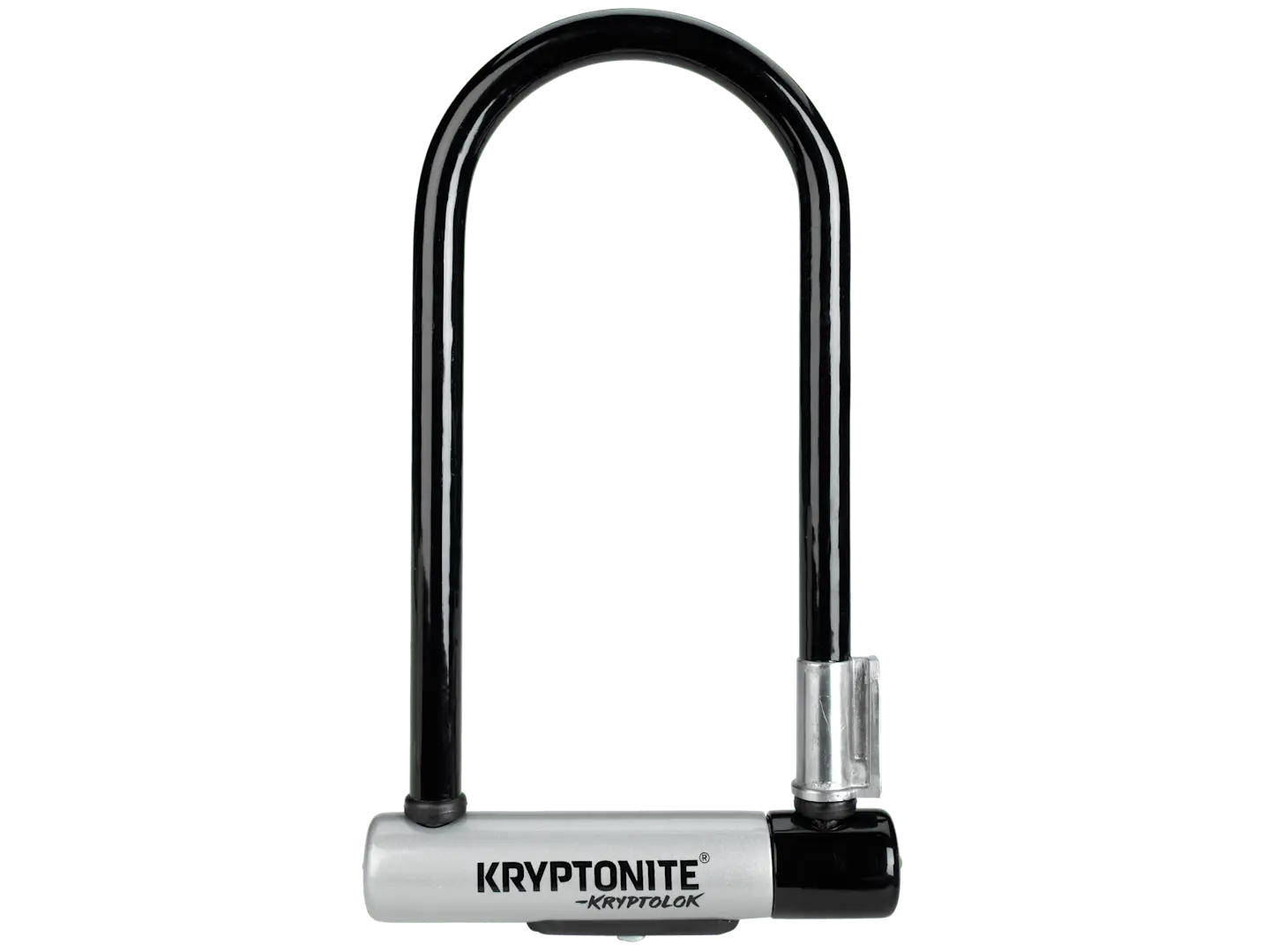 Kryptonite New-U KryptoLok Standard U-Lock, Black 12.7mm x 22.9cm (9") x 10.2cm (4") Kryptonite