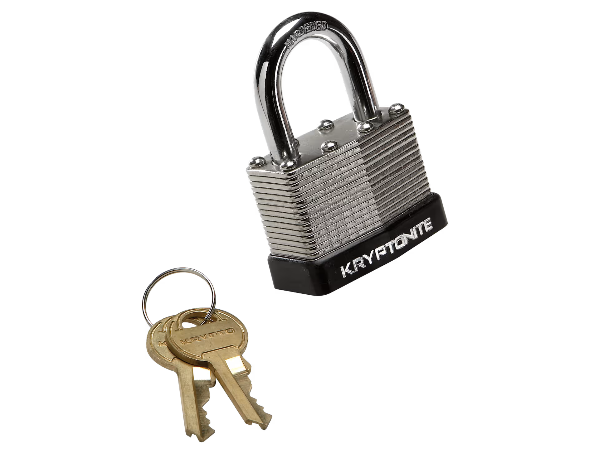 Kryptonite Laminated Steel Key Padlock Trek Bicycle Corporation