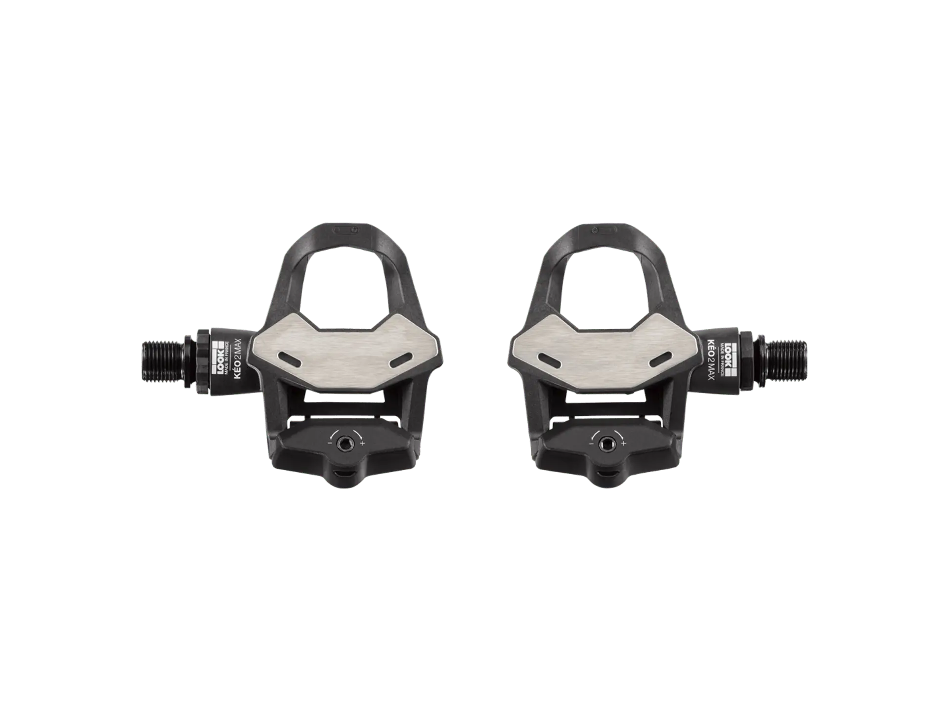 LOOK KEO 2 MAX Black Clipless Pedals, Chromoly, 9/16" LOOK