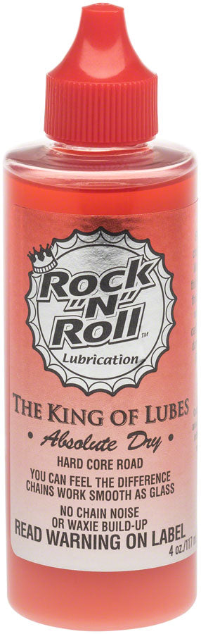 Rock-N-Roll Absolute Dry Bike Chain Lube - 4oz, Drip BIKEFACTORY HAWAII