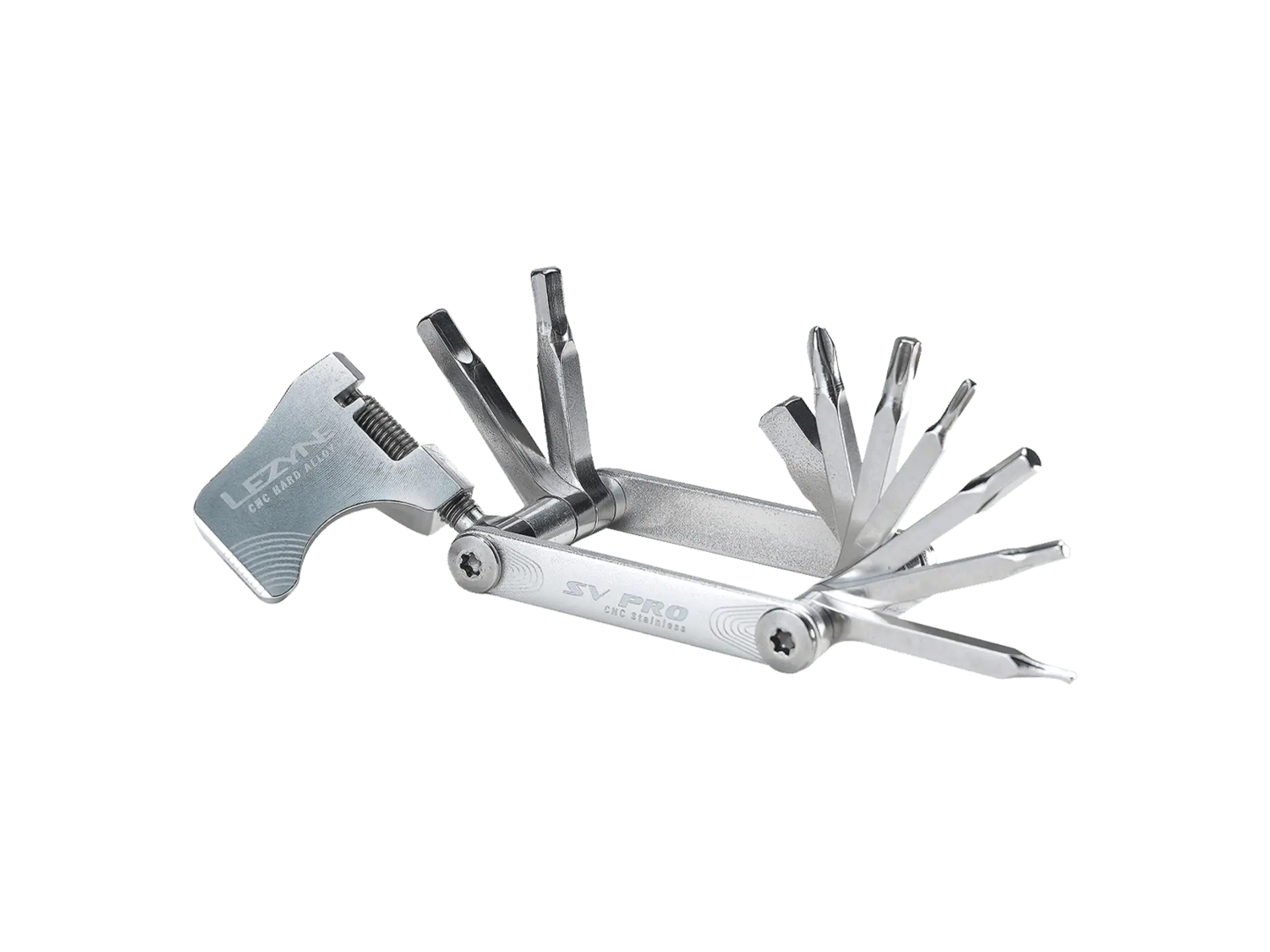 Lezyne SV Pro 10 Function Multi Tool Silver Lezyne