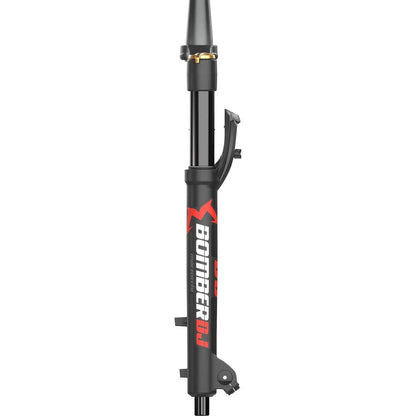Marzocchi Bomber DJ Suspension Fork: 26", 100mm, Grip Damper, 20 x 110mm, 37mm Offset, Black Marzocchi