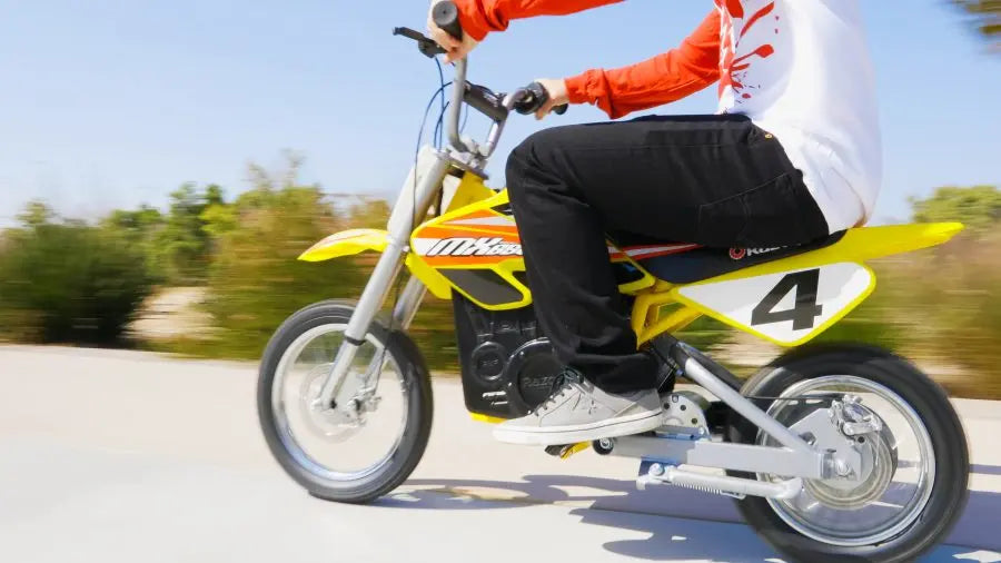 Razor MX650 Dirt Rocket Electric Bike Yellow - BIKEFACTORY HAWAII