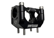 GritShift Heavy Hitter MX Direct Mount Riser Fat Bar 1 1/8" Clamp - Black
