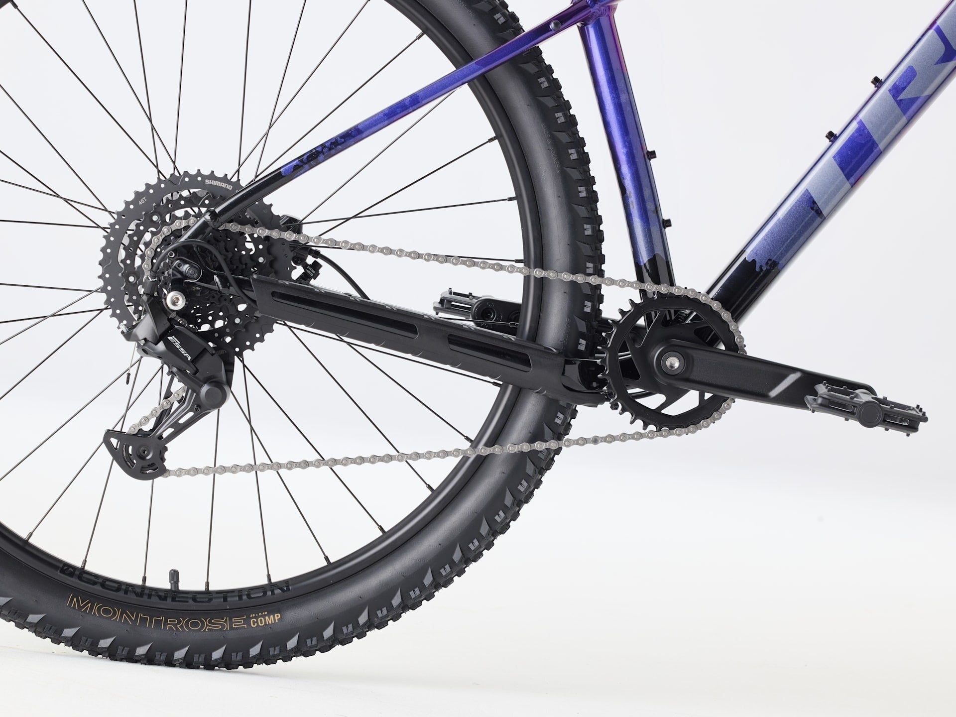 Trek Marlin 4 Gen 3 M (29" wheel) Purple Flip/Black Fade