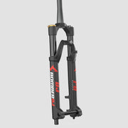 Marzocchi Bomber DJ Suspension Fork: 26", 100mm, Grip Damper, 20 x 110mm, 37mm Offset, Black Marzocchi