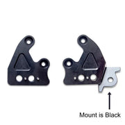 NTC Designs (Sur Ron) Black Billet Peg Brackets Kit With Kickstand Option NTC Designs