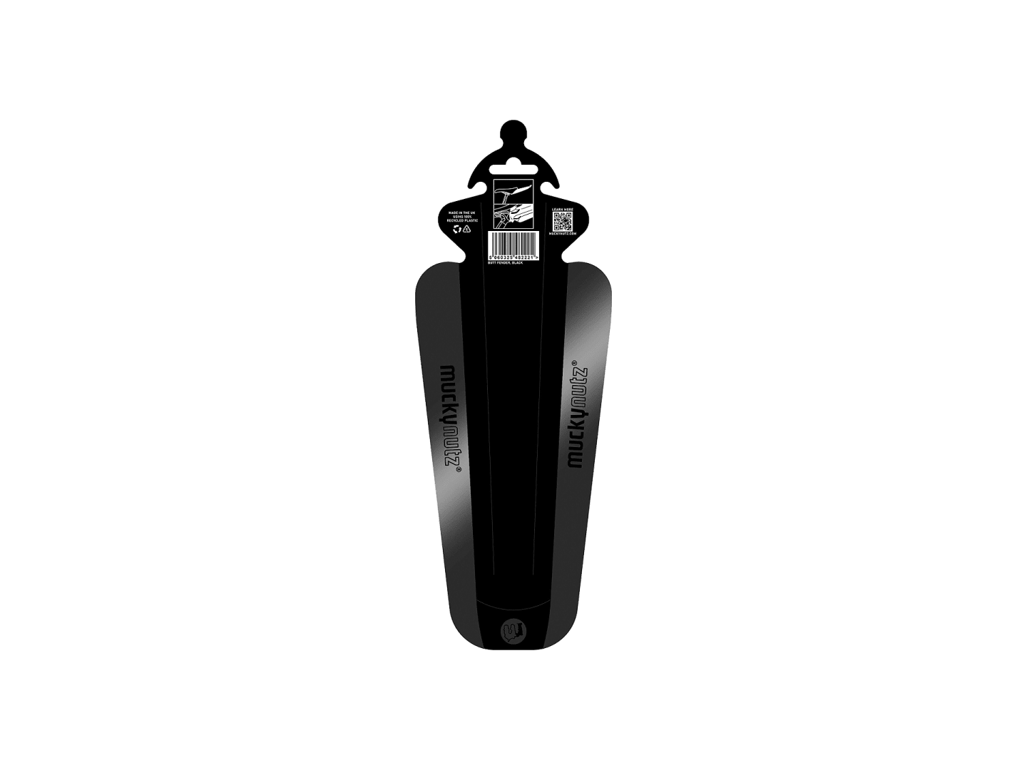 Mucky Nutz Butt Fender Rear Universal, Rear Black Trek Bicycle Corporation